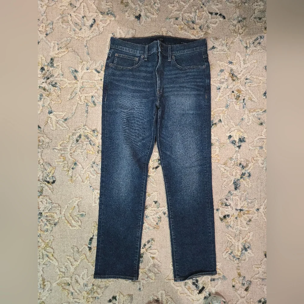 J Crew Straight Fit Jean In Signature Flex